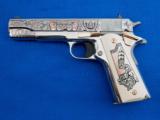 Colt Rose Gold Mexican Heritage Limited Edition, Number 404 of 429 produced, .38 Super TALO NIB - 2 of 5