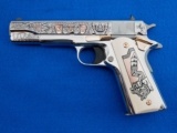 Colt Rose Gold Mexican Heritage Limited Edition, Number 404 of 429 produced, .38 Super TALO NIB - 2 of 5