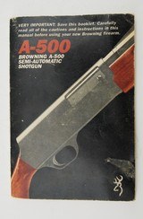 Browning A-500R 12 GA - 3 of 3
