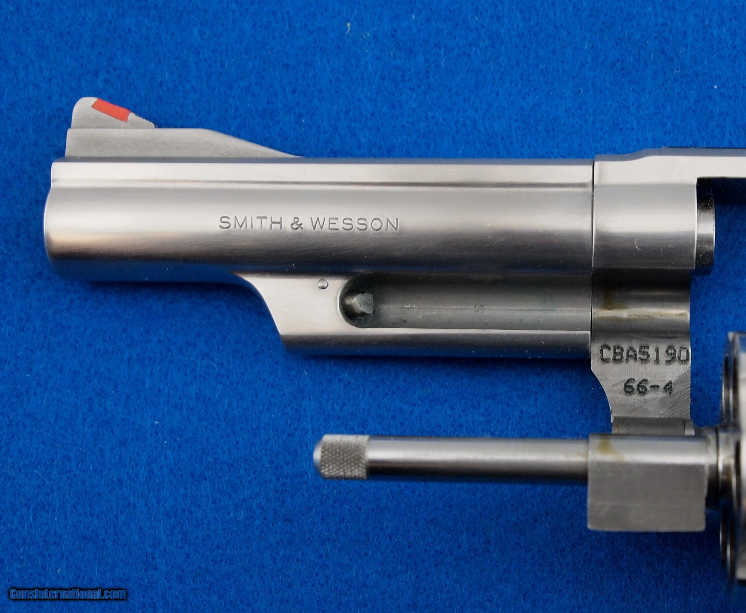 S&W 66-4 Combat Magnum Stainless .357 Mag