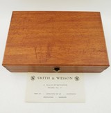 Smith & Wesson Model 57 Wooden Presentation/Display Case, Tools, Documentation - 1 of 8