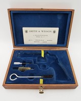 Smith & Wesson Model 57 Wooden Presentation/Display Case, Tools, Documentation - 2 of 8