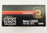 Ammunition, Winchester Black Talon 9MM - 5 of 5