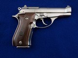 Beretta 84B Nickel .380 ACP WBox - 1 of 4