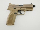 FNH FN 509 TACT NS TB FDE 9MM WCase - 1 of 4