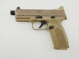 FNH FN 509 TACT NS TB FDE 9MM WCase - 2 of 4
