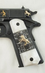 Colt Govt Aztec Jaguar Azul 116 of 300 .38 Super NIB - 3 of 7