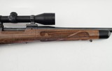 Winchester Model 70 Custom by Lee Kuhns With Zeiss Diavari C 3-9X36 Scope .300 WBY - 4 of 11