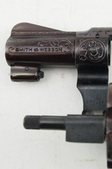 S&W 36 Flatlatch Engraved .38 SPL - 4 of 4