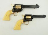 Colt SAA Alamo 2 Gun Set WCase .45 LC - .22 LR Never Fired - 1 of 7
