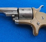 Colt Open Top Pocket Revolver Antique MFG 1876 7 Shot .22 RF - 8 of 8