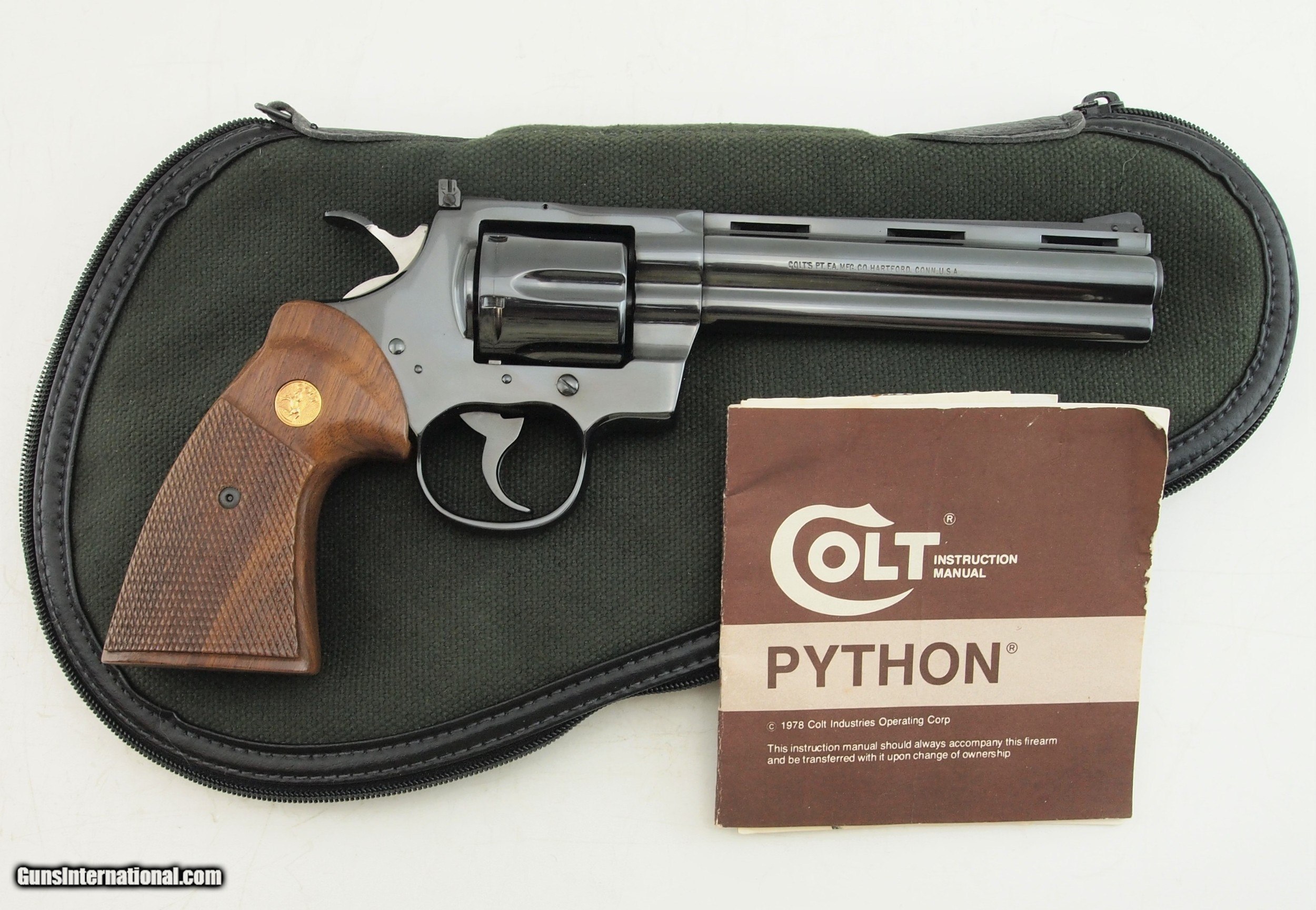 Colt Python Mfg 1979 357 Mag 2841