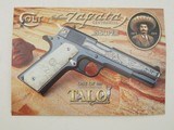 Colt Gov't Emiliano Zapata Centennial TALO # 02991-TME 1 Of 500 - 5 of 5