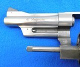 S&W 657-4 Stainless Mountain Gun MFG 1998 No Lock .41 Mag - 3 of 5