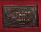 Rowland Watson - Birmington England - SXS Combo 12 GA WCase - 17 of 18
