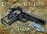 Colt 01911C-38AZT TALO Aztech Empire .38 Super NIB - 1 of 8