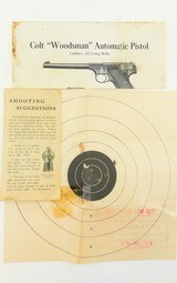 Colt Woodsman Sport Model MFG 1939 .22 LR WWood Box - 4 of 6