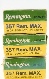 Remington .357 RemMAX Ammunition, Lot OF 3 Boxes - 2 of 2