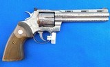 Colt Python Engraved .357 Mag NIB - 1 of 5