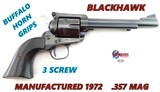 Ruger BlackHawk SA Revolver MFG 1972 .357 Mag. - 1 of 4