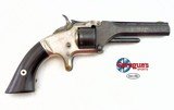 S&W Model 1 Second Issue SA Revolver MFG 1861 .22 Short (BP)Antique - 1 of 10