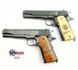 Colt 1911 WWI Commemorative Pistols Set of Two .45ACP - 2 of 23