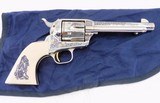 colt sa 3rd gen america remembers stetson #73 of 250 .45 lc