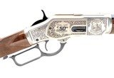 Winchester 73 Golden Spike 150th Anniversary Limited Edition Commemorative Rifle - 4 of 20