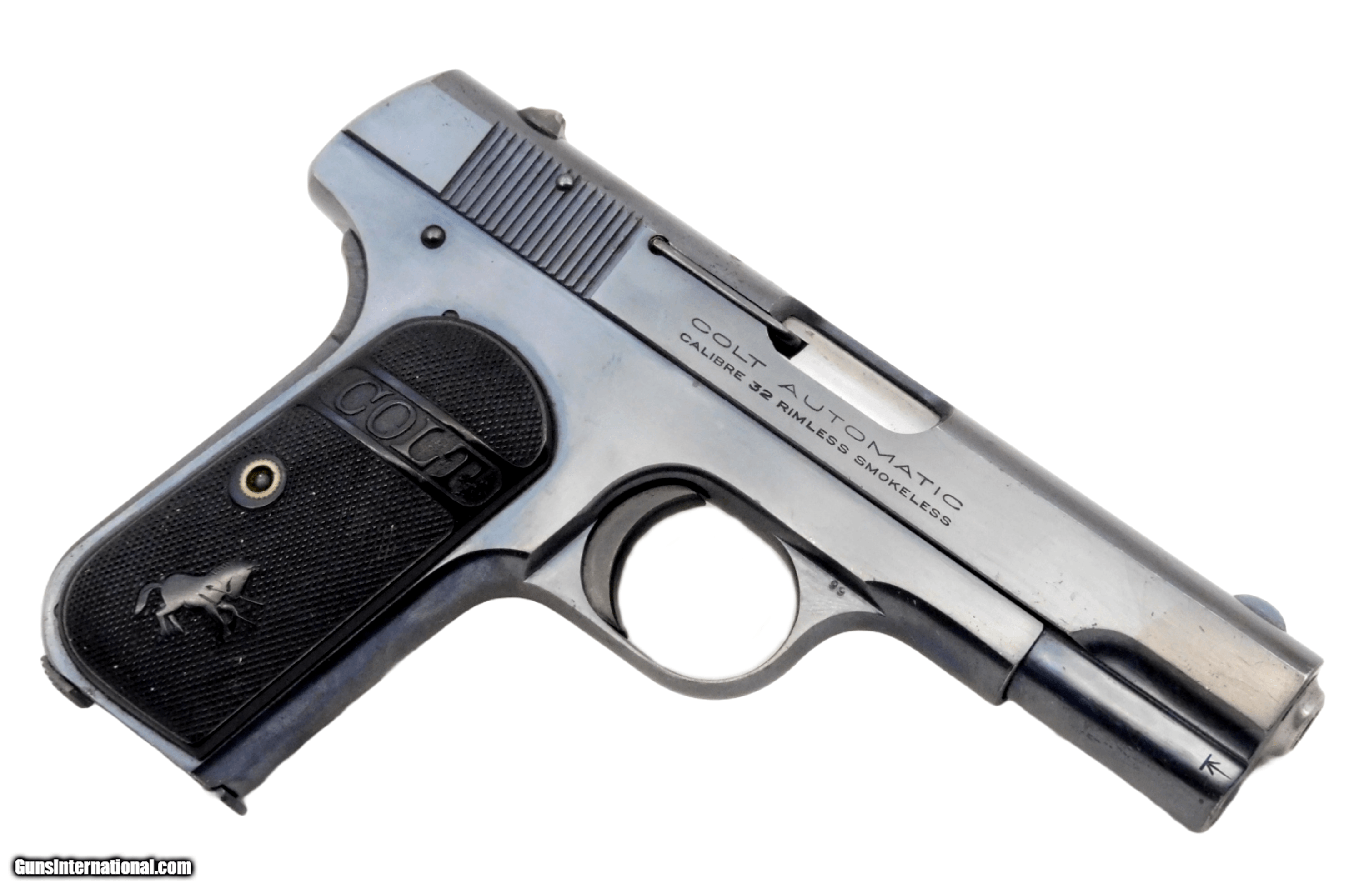 トイガン .32 CAW AUTOMATIC COLT PISTOL CAW 32 Auto HW Black Model Gun
