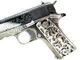 COLT, MK IV GOVERNMENT CUSTOM ENGRAVED, .38 SUPER - 5 of 7