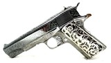 COLT, MK IV GOVERNMENT CUSTOM ENGRAVED, .38 SUPER - 1 of 7