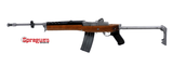 Ruger Mini-14 Semi-Automatic Rifle With Folding Stock 18