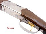 Beretta White Wing Over/Under Engraved Nickel Receiver 20 GA 26.5