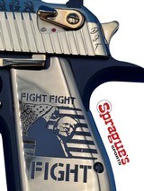 MAGNUM RESEARCH TRUMP LIMITED EDITION – GOLD-PLATED DESERT EAGLE .50 AE (#13 of 100) - 3 of 9