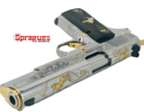 COLT GOVERNMENT 1911 38SUPER DELUXE MODEL STS SN# 95 - 6 of 10