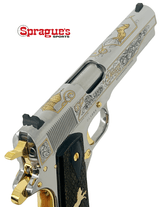 COLT GOVERNMENT 1911 38SUPER DELUXE MODEL STS SN# 95 - 4 of 10