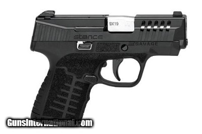 Savage Stance MC9 9mm Semi-Auto Pistol – Black | MFG# 67001