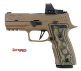 Sig Sauer P320 Custom Works Semi-Auto Pistol 3.75