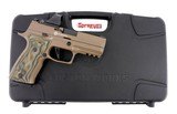 Sig Sauer P320 Custom Works Semi-Auto Pistol 3.75