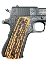 Colt Government Model1911.45 ACP – Commercial 1962Factory Engraved (Engraver Unknown)Stag Grips “Pristine” Condition - 11 of 11