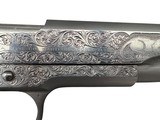 Colt Government Model1911.45 ACP – Commercial 1962Factory Engraved (Engraver Unknown)Stag Grips “Pristine” Condition - 3 of 11