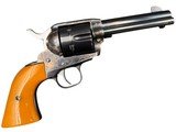 RUGER NEW VAQUERO – .45 COLT – 5.5” – COLOR CASE FRAME – AGED ORANGE GRIPS - 12 of 12