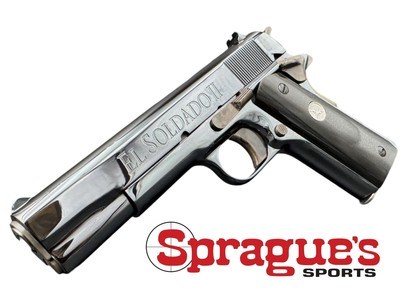 COLT GOVT CLASSIC .38 SUPER – “EL SOLDADO II” – 5”