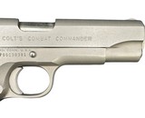 Colt Combat Commander Series 70
.45 ACP – Nickel – 4.25