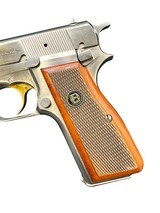 Browning / FN Hi-Power 9mm Pistol Nickel Finish 4.75” Barrel MFG 1982 - 6 of 8