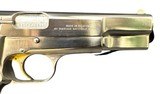 Browning / FN Hi-Power 9mm Pistol Nickel Finish 4.75” Barrel MFG 1982 - 4 of 8