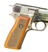 Browning / FN Hi-Power 9mm Pistol Nickel Finish 4.75” Barrel MFG 1982 - 3 of 8