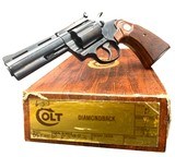 Colt Diamondback Revolver .38 Special – 6 Shot – 1976 Mfg – Original Box - 15 of 16