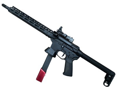 Quarter Circle 10 Custom AR-Style Rifle 9mm – 16” Barrel – C-More Red Dot - Image 6 of 10