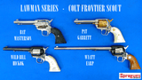 Colt Frontier Scout “Lawman Series” 4 Revolver Set – 22 LR – Matching Serial Numbers - 1 of 25